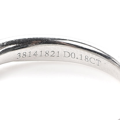 Tiffany Platinum Diamond .18ct Harmony Solitaire Engagement Ring 49 5 4 of 5
