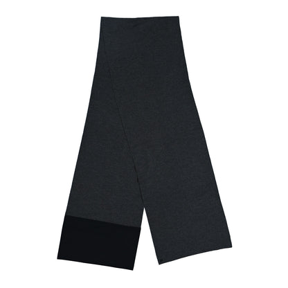 Hermes Cashmere Silk Just In Case Muffler Black 2 of 4