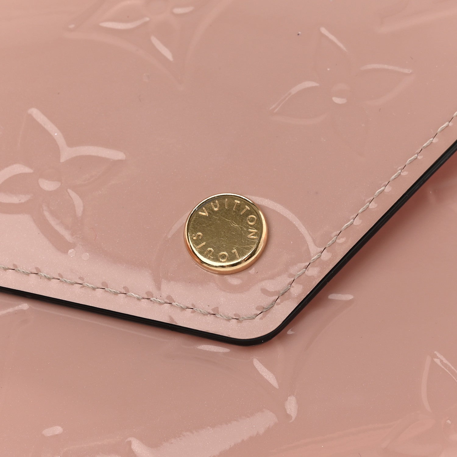 Louis Vuitton Vernis Victorine Wallet Rose Ballerine 9 of 12