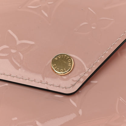 Louis Vuitton Vernis Victorine Wallet Rose Ballerine 9 of 12