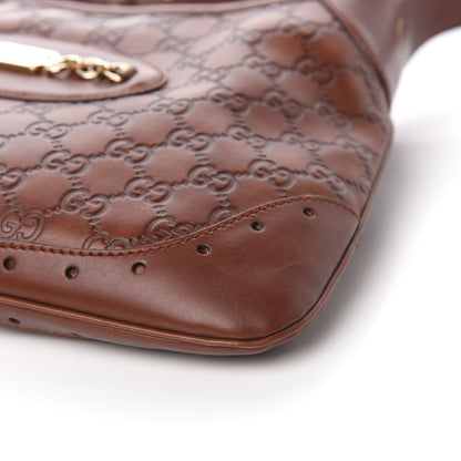 Gucci Guccissima Punch Hobo Brown 9 of 11