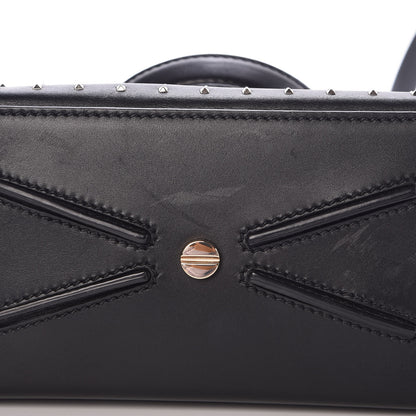 Valentino Garavani Calfskin Studded Small Joylock Satchel Black 14 of 15