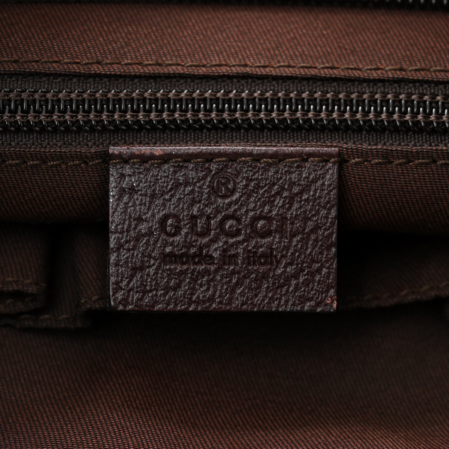 Monogram Signature Web Small Messenger Brown