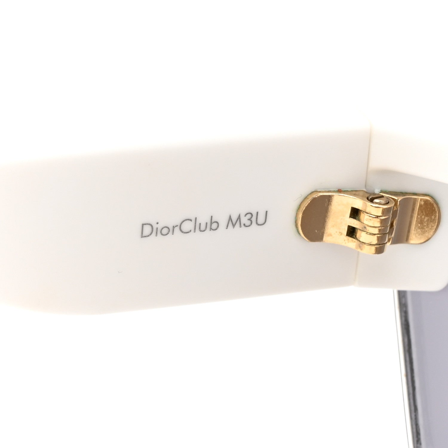 Christian Dior Acetate DiorClub M3U Cat Eye Mask Sunglasses White 5 of 7