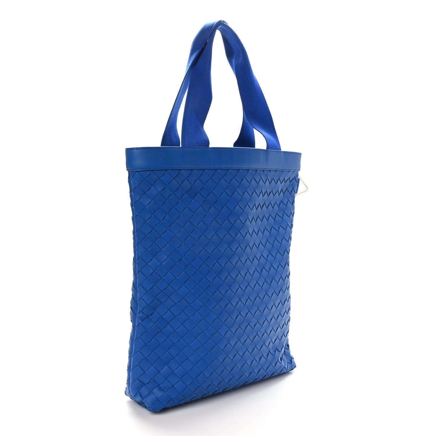 Nappa Intrecciato Hydrology Tote Cobalt