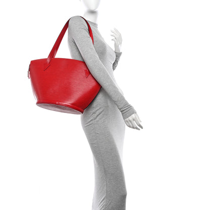 Louis Vuitton Epi Saint Jacques GM Castillan Red 2 of 16