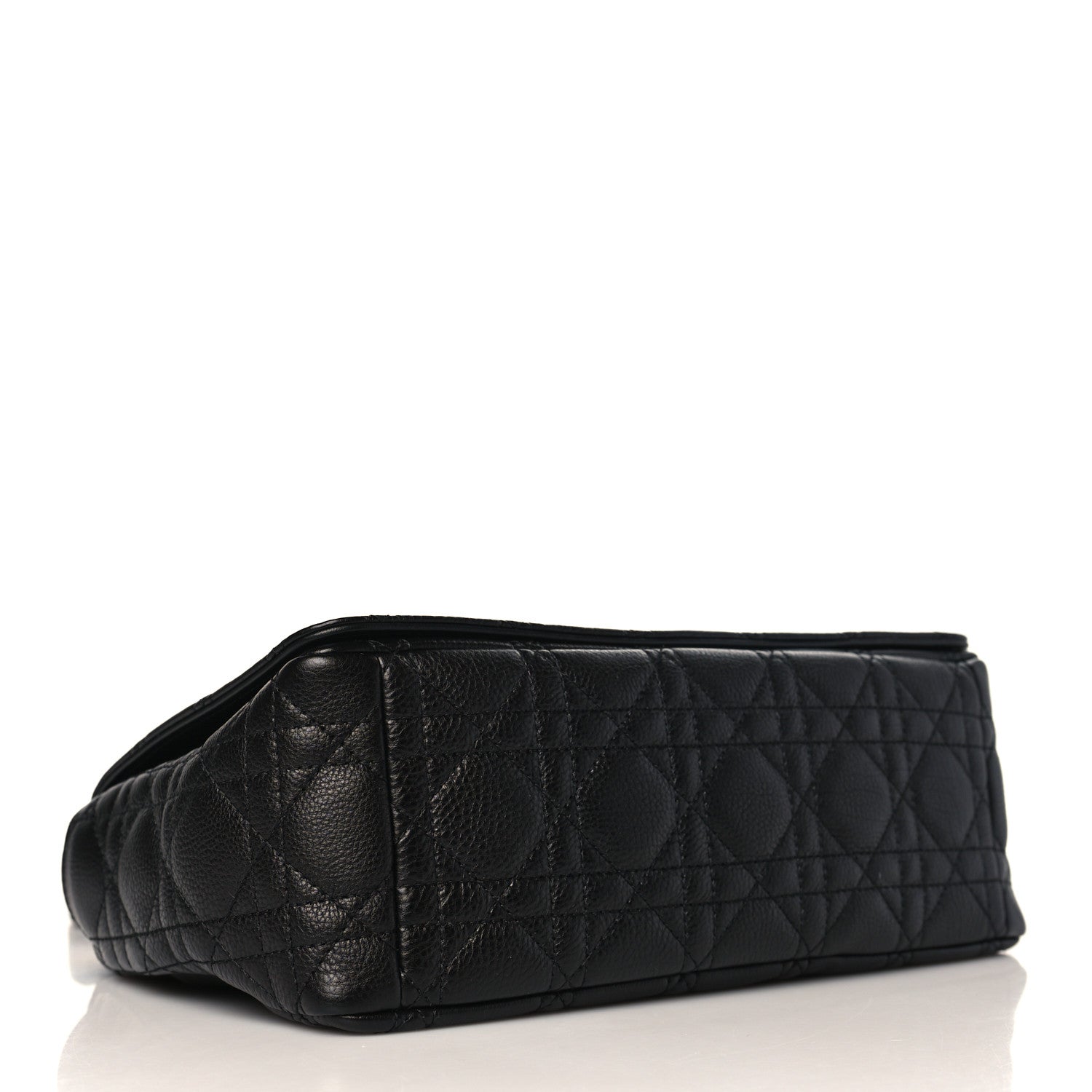 Christian Dior Calfskin Cannage Medium Caro Bag Black 4 of 9