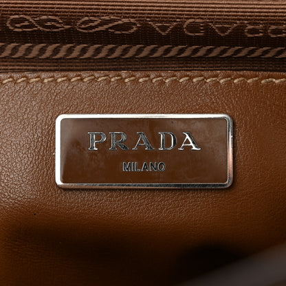 Prada Soft Calfskin Tote Cannella 6 of 19