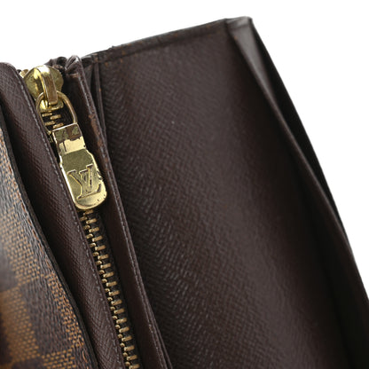 Louis Vuitton Damier Ebene Porte-Monnaie Billets Tresor Wallet 11 of 12