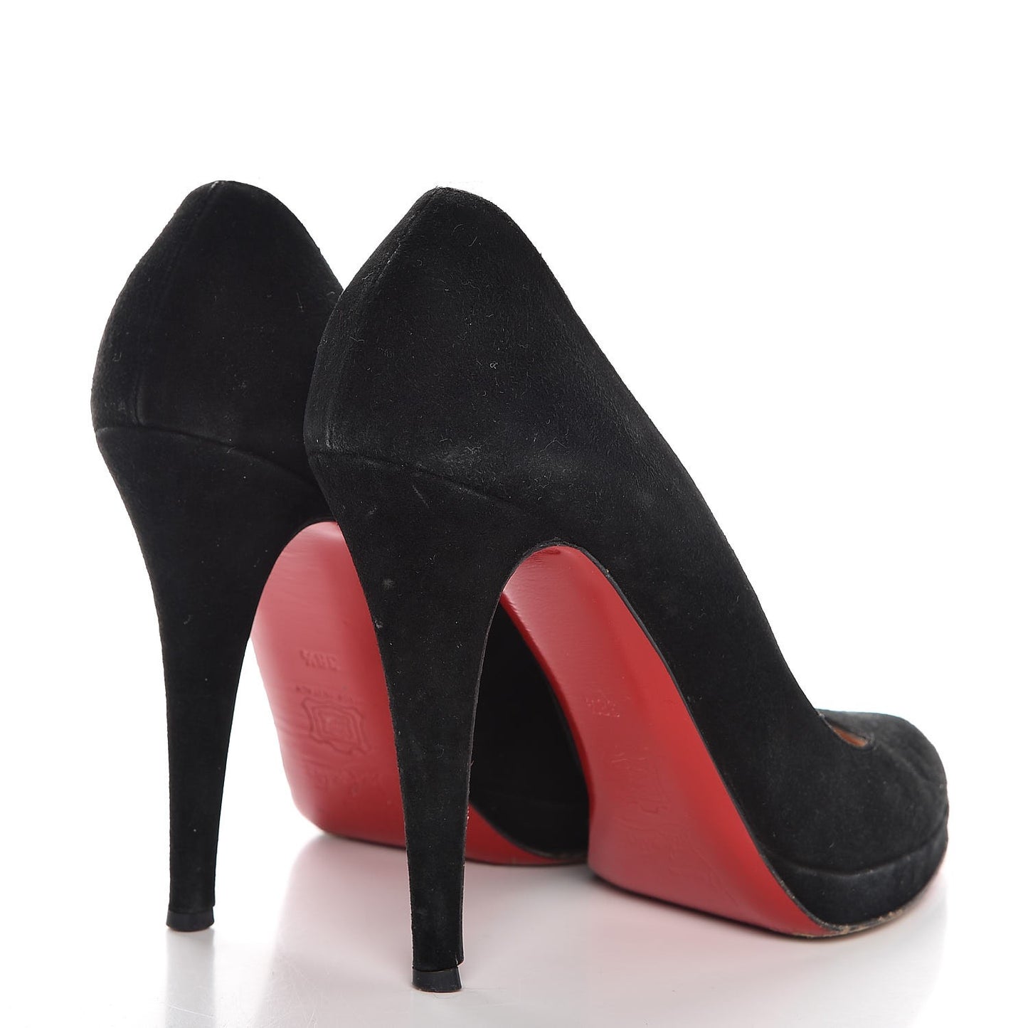 Suede Pumps 38.5 Black