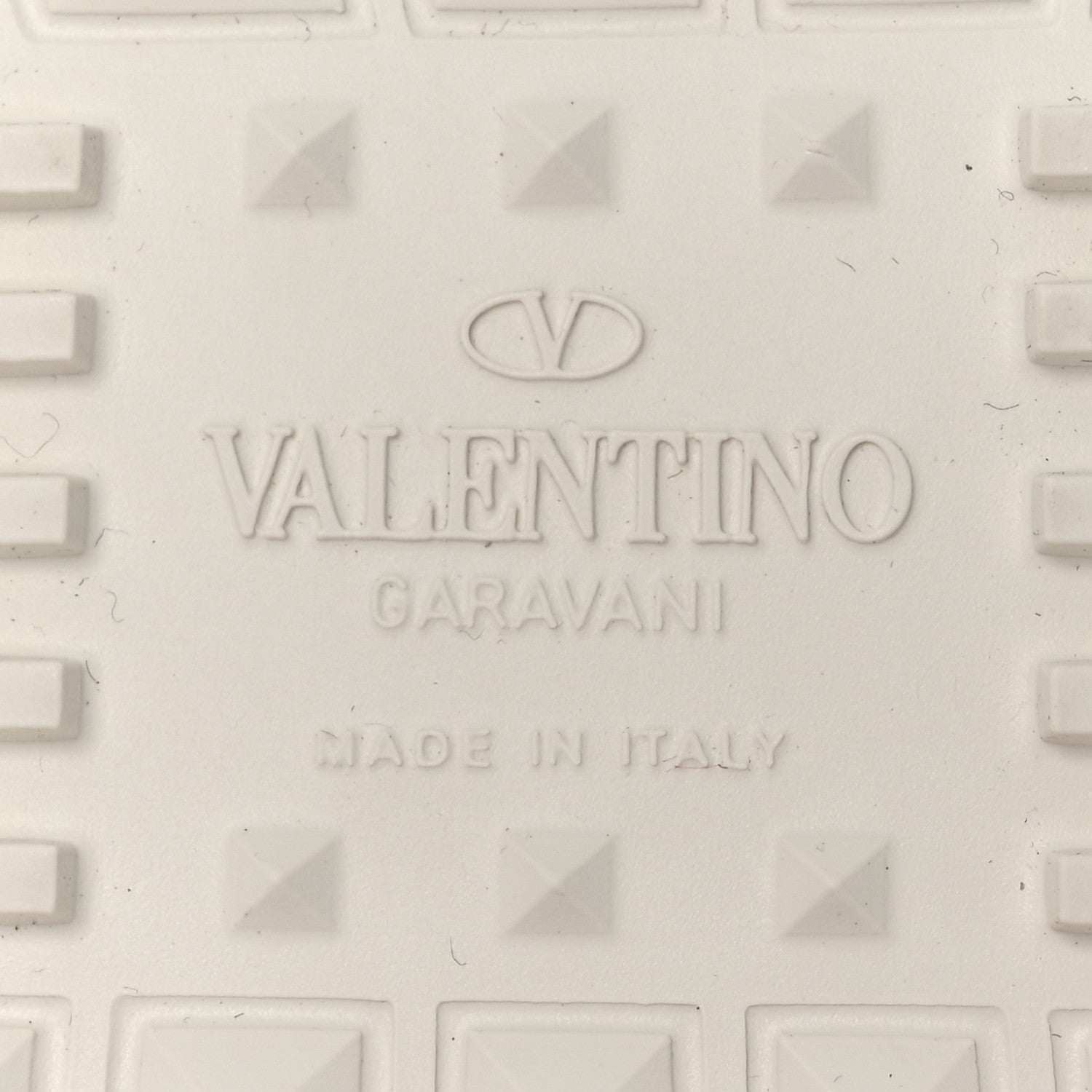 Valentino Garavani Calfskin Rockstud Open Sneakers 36 White Lipstick 8 of 12