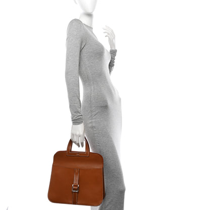 Hermes Barenia Faubourg Halzan 31 Fauve Potiron 2 of 12