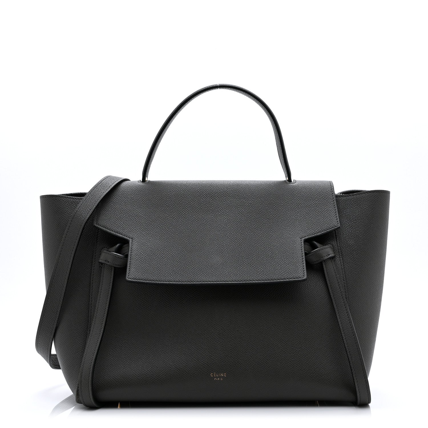Celine Grained Calfskin Mini Belt Bag Grey 1 of 11