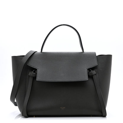 Celine Grained Calfskin Mini Belt Bag Grey 1 of 11
