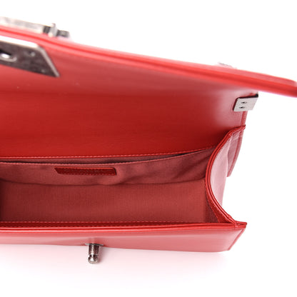 Chanel Calfskin Quilted Medium Boy Flap Red 5 of 10