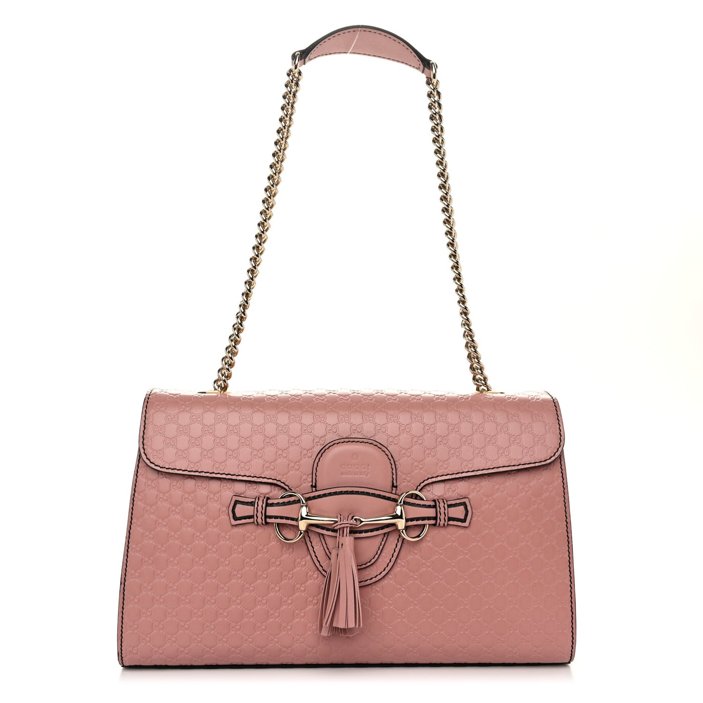 Microguccissima Medium Emily Chain Shoulder Bag Soft Pink