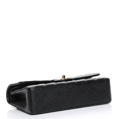 Chanel Caviar Quilted Medium Double Flap Black 4 of 8
