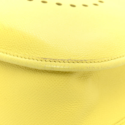 Hermes Epsom Evelyne III PM Lime 19 of 22