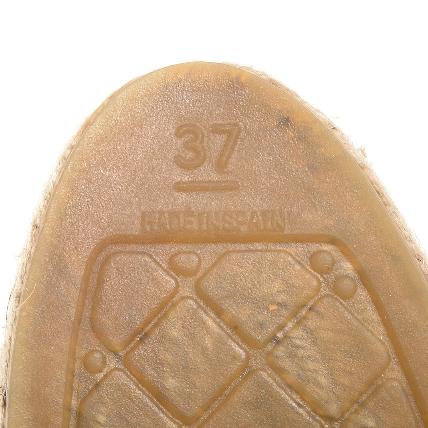Chanel Canvas Striped Espadrilles 37 6 of 10