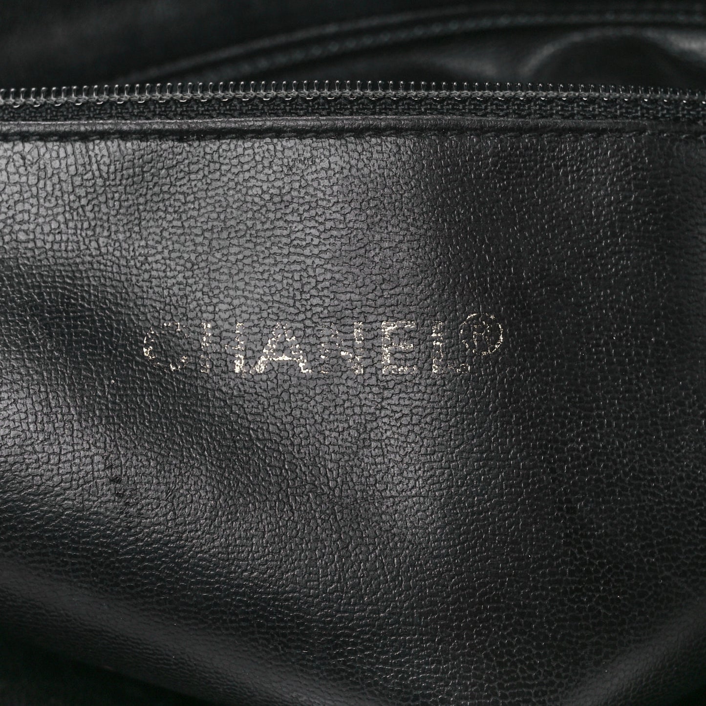 Lambskin Quilted Shoulder Bag Black