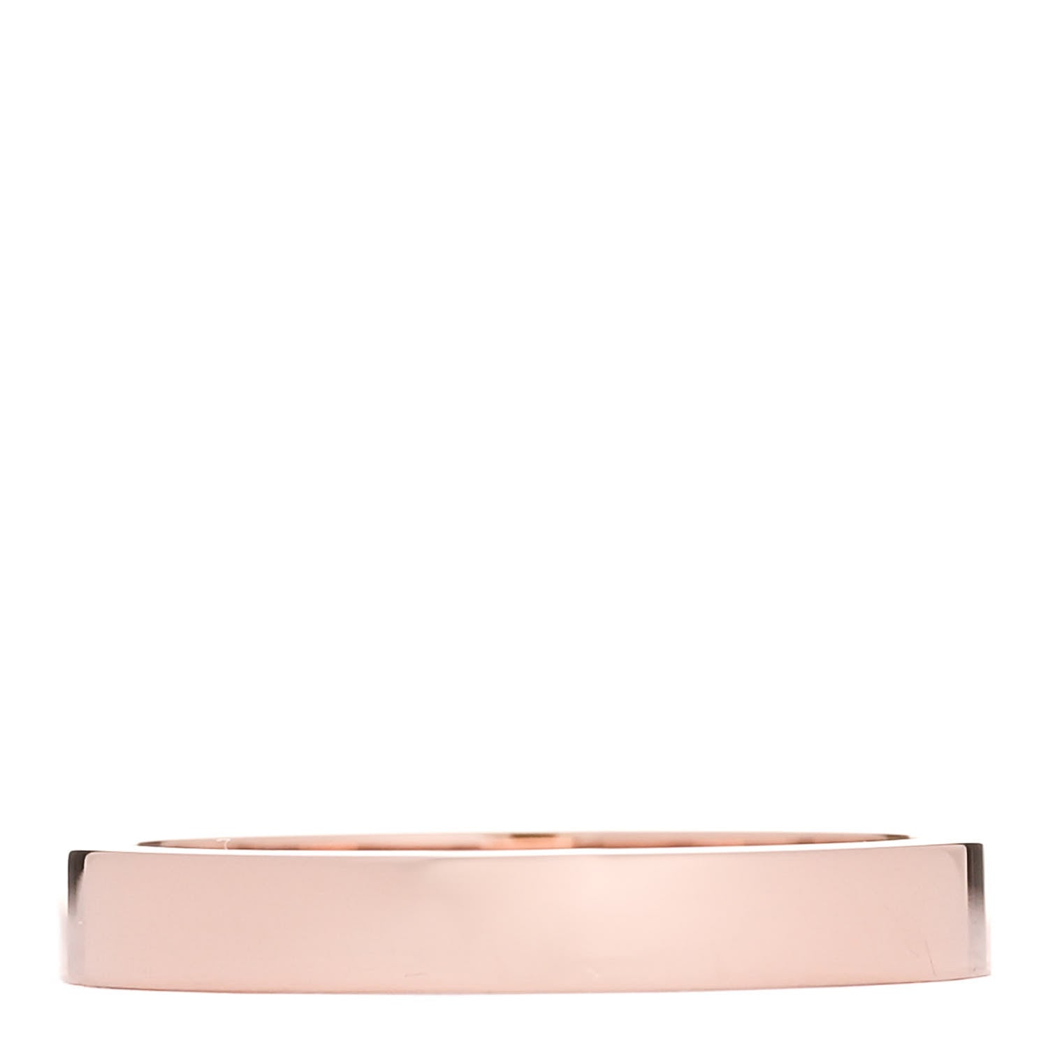 Cartier 18K Pink Gold Diamond 3mm C De Cartier Wedding Band Ring 55 7.25 3 of 5