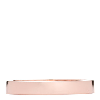 Cartier 18K Pink Gold Diamond 3mm C De Cartier Wedding Band Ring 55 7.25 3 of 5