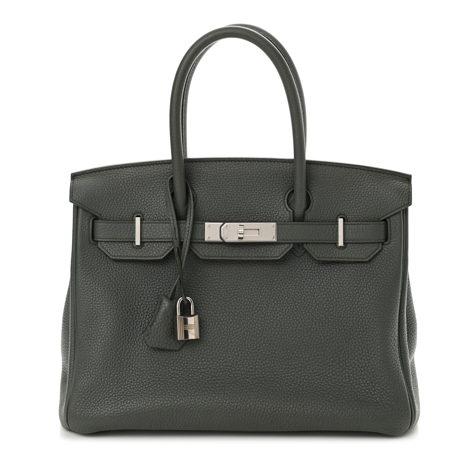 Hermes Togo Birkin 30 Vert Amande 1 of 19