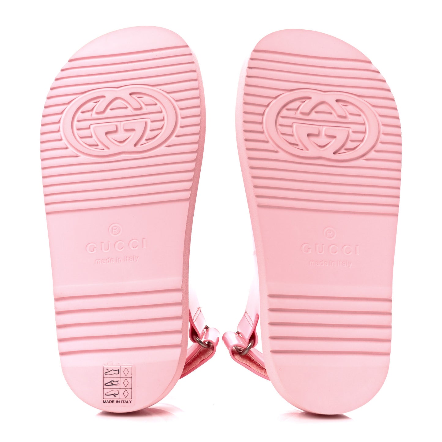 Rubber Mini Double G Womens Isla Dad Sandals 35 Wild Rose