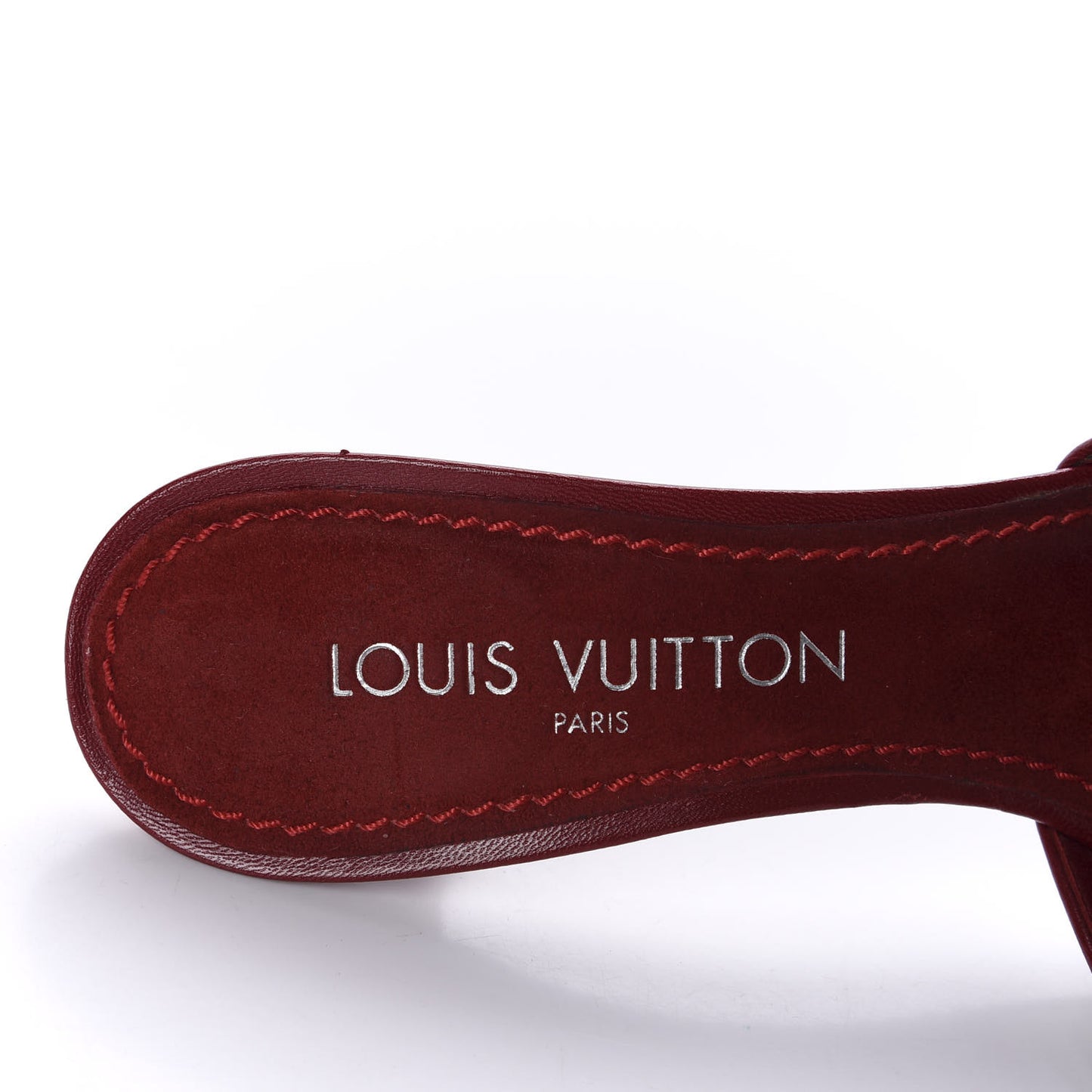 Satin Monogram Bow Mules 37 Marron