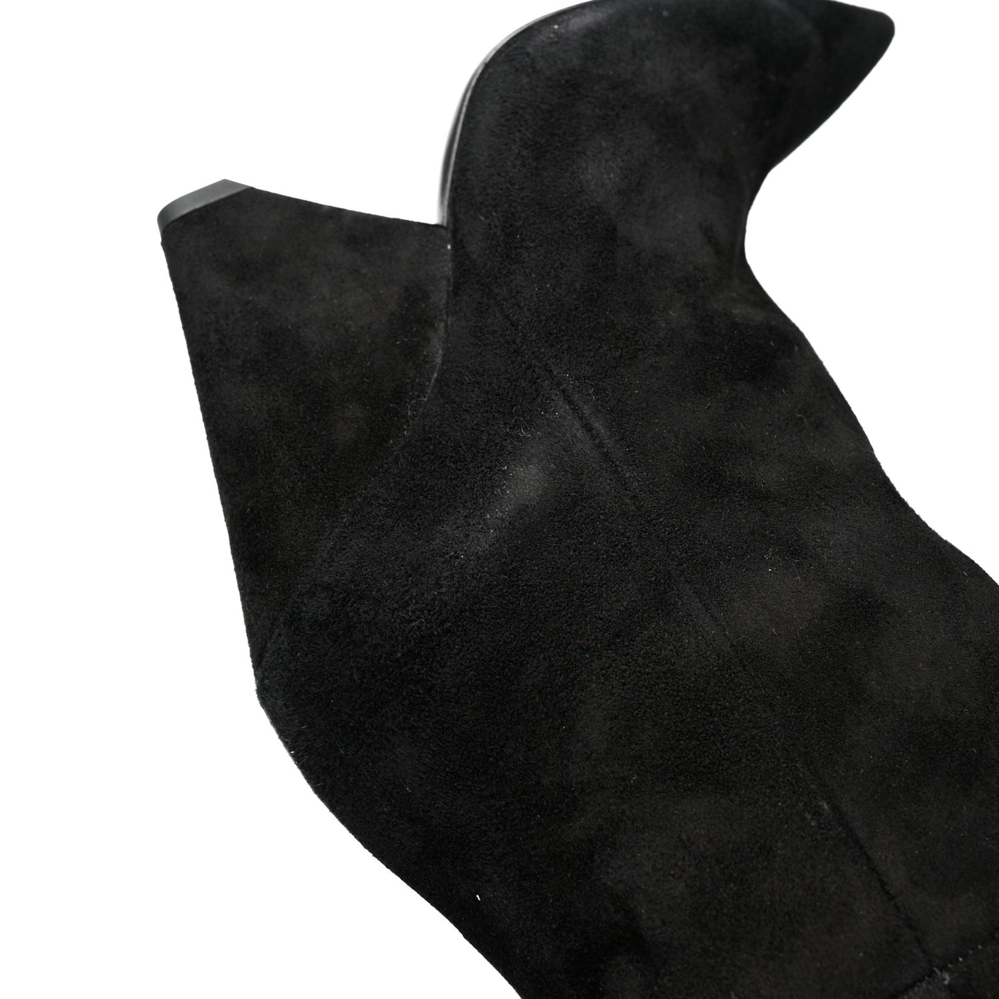 Suede Niki 105 Thigh High Boots 36.5 Black