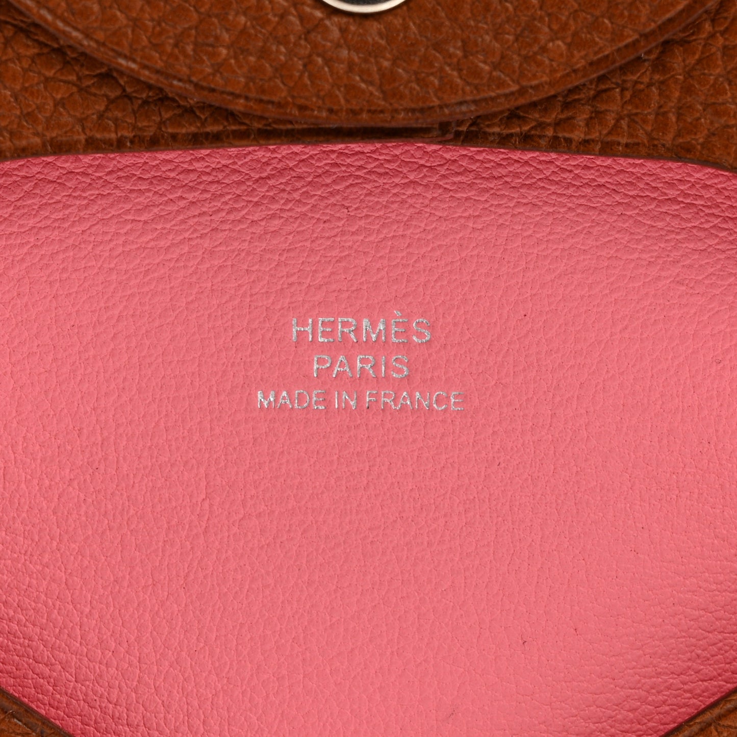 Barenia Faubourg Bastia Verso Coin Purse Fauve Rose D'ete