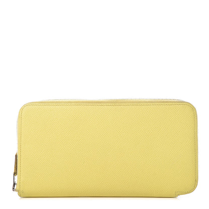 Hermes Epsom Silk'In Wallet Soufre 1 of 11