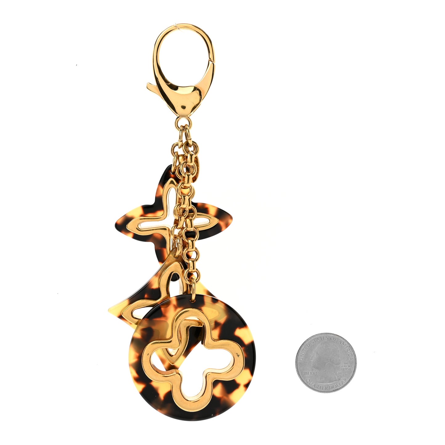 Insolence Bag Charm Ecaille