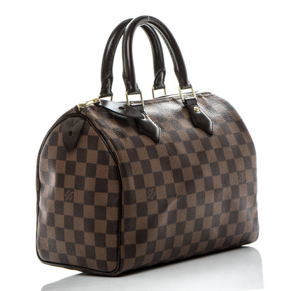 Louis Vuitton Damier Ebene Speedy 25 3 of 8
