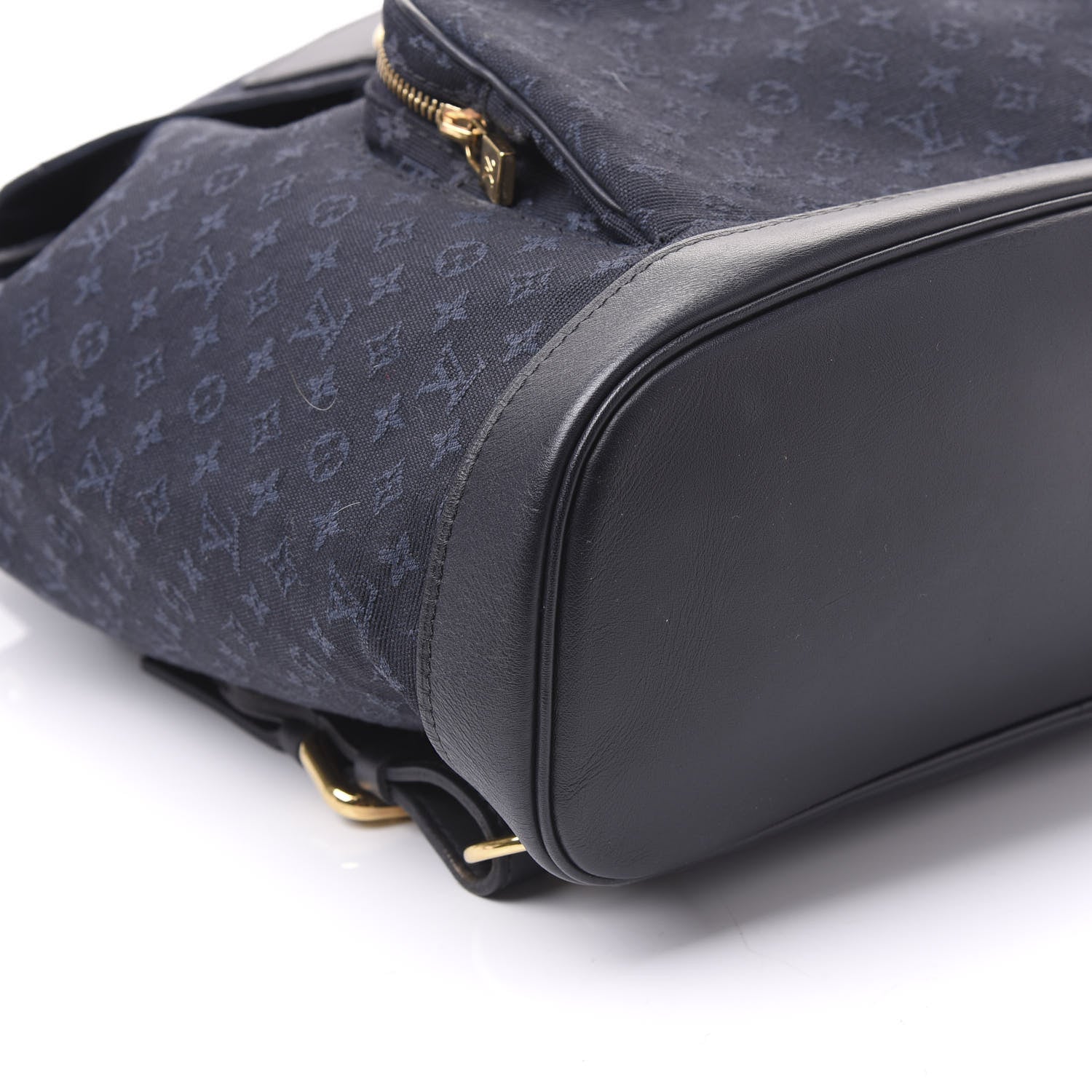 Louis Vuitton Mini Monogram Montsouris GM Backpack Blue 8 of 9
