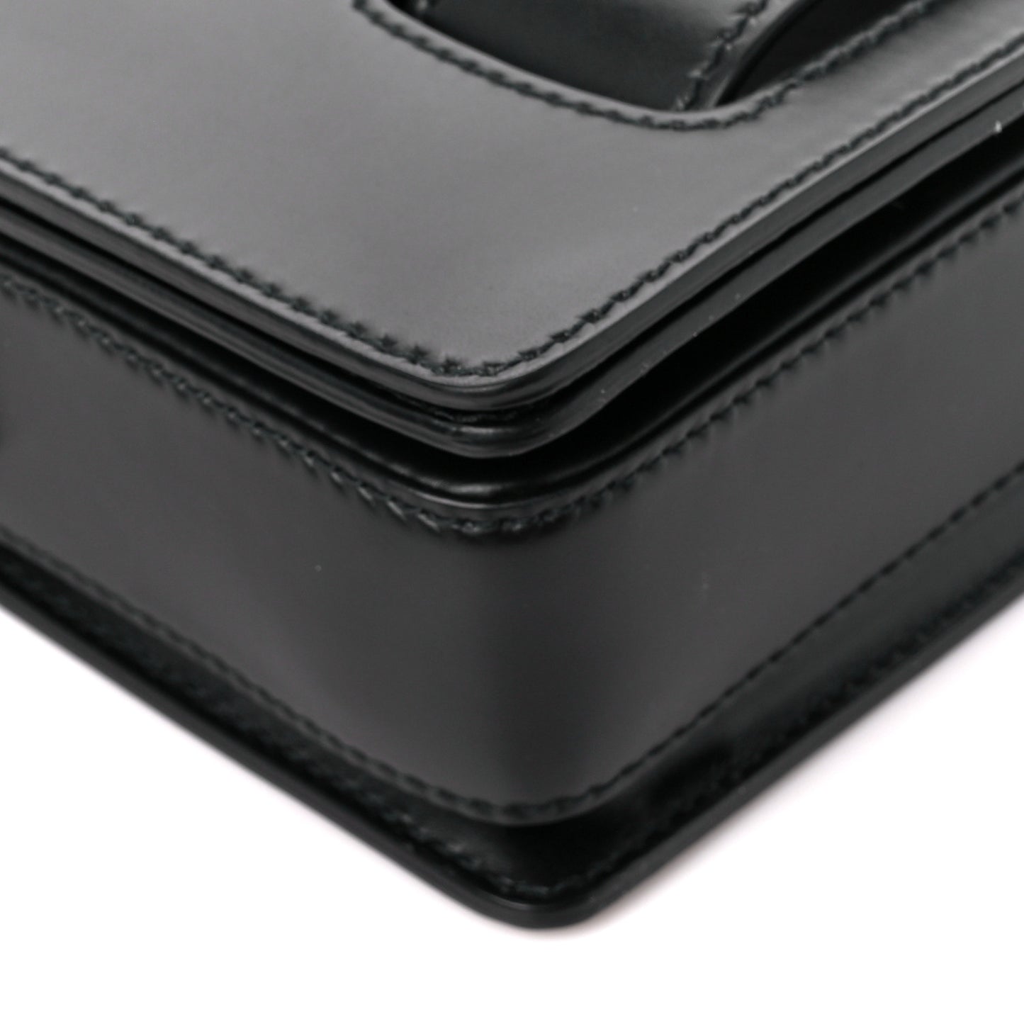 Smooth Calfskin Dio(r)evolution Flap Bag Black