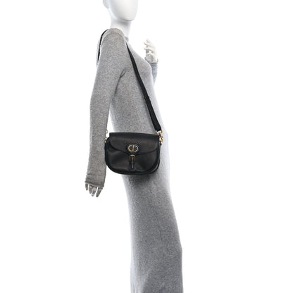 Christian Dior Grained Calfskin Medium Bobby Flap Black 2 of 9