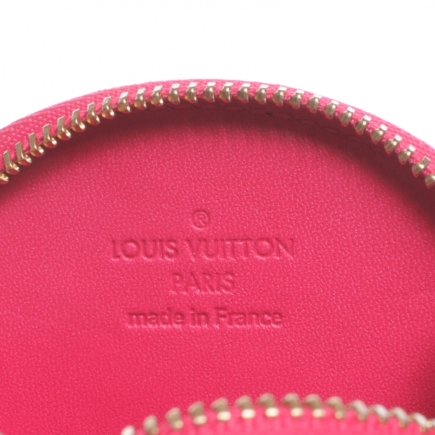 Vernis Roses Chapeau Coin Purse Rose Pop