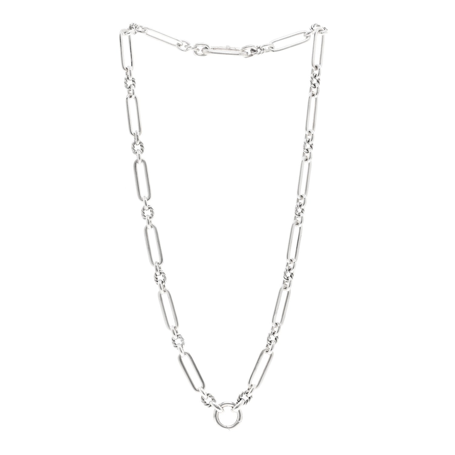 David Yurman Sterling Silver Lexington Chain Necklace 3 of 4