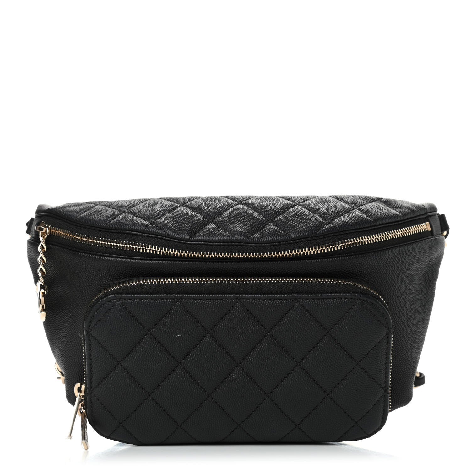 Chanel Caviar Quilted Business Affinity Waist Belt Bag Black 1 of 5