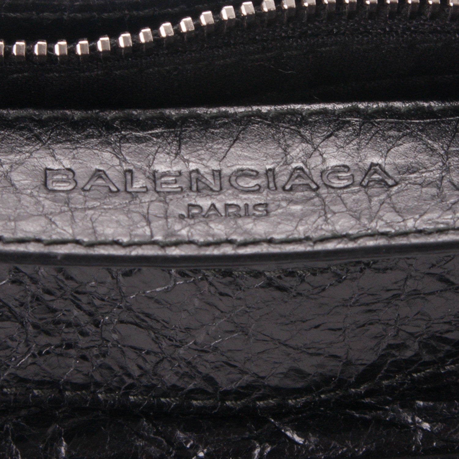 Balenciaga Agneau Classic Silver Hardware Hip Black 5 of 7