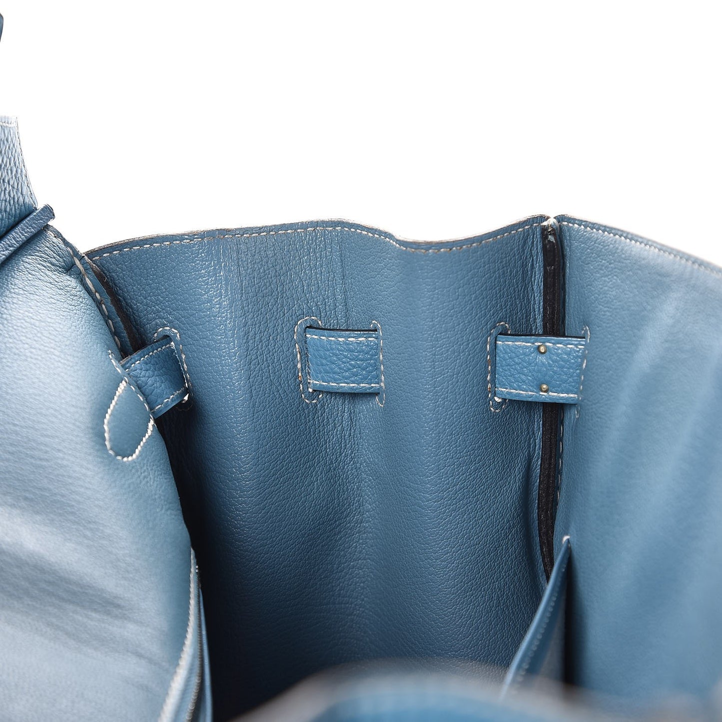Togo Birkin 35 Blue Jean