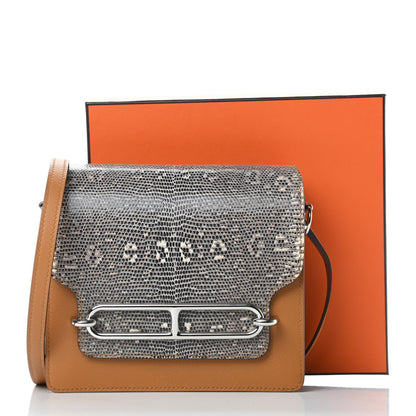 Hermes Evercolor Lizard Mini Sac Roulis Caramel Ombre 11 of 11