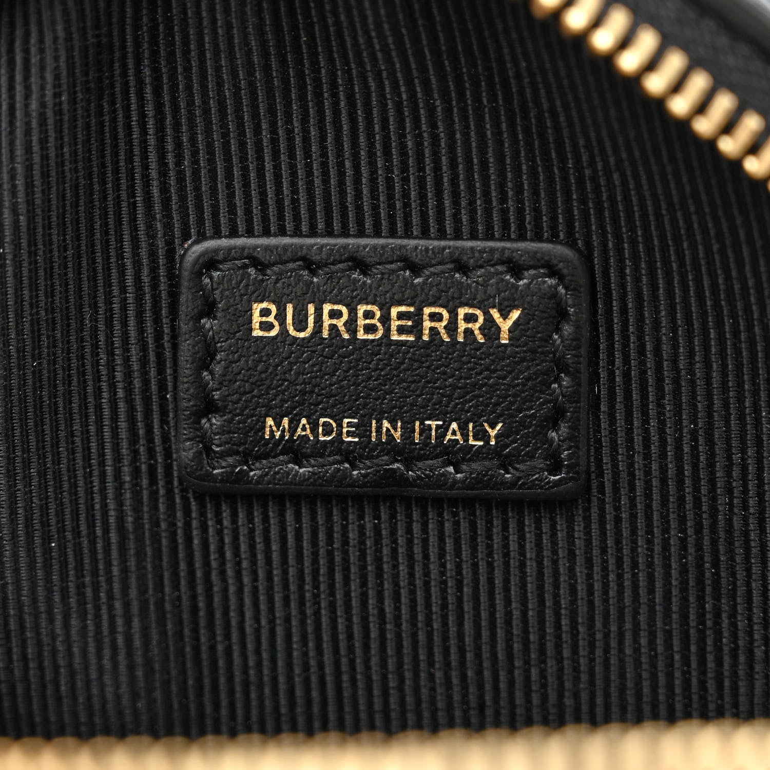 Burberry E-Canvas Calfskin Icon Stripe Louise Bag Archive Beige 7 of 11