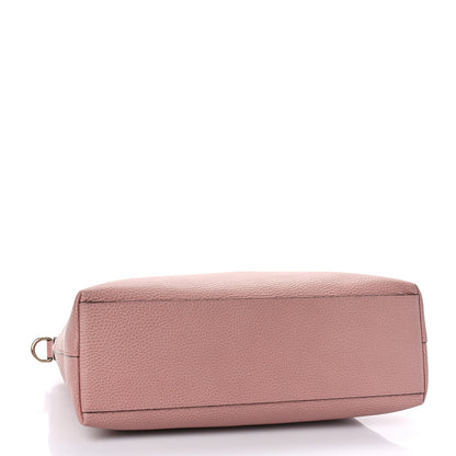 Gucci Calfskin Bamboo Tassel Top Handle Tote Soft Pink 4 of 9