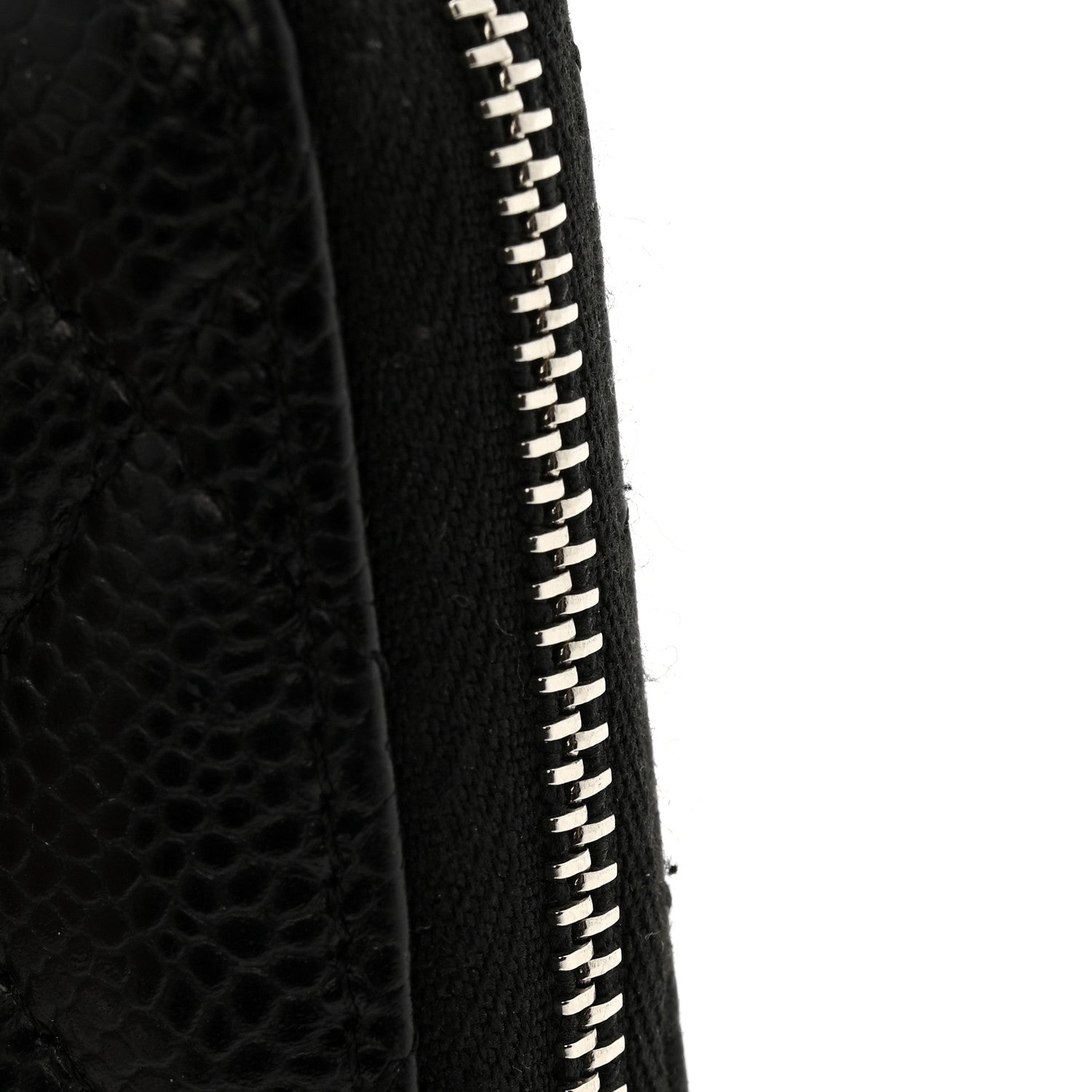 Chanel Caviar Quilted Classic Zipped Coin Purse Black 7 of 11