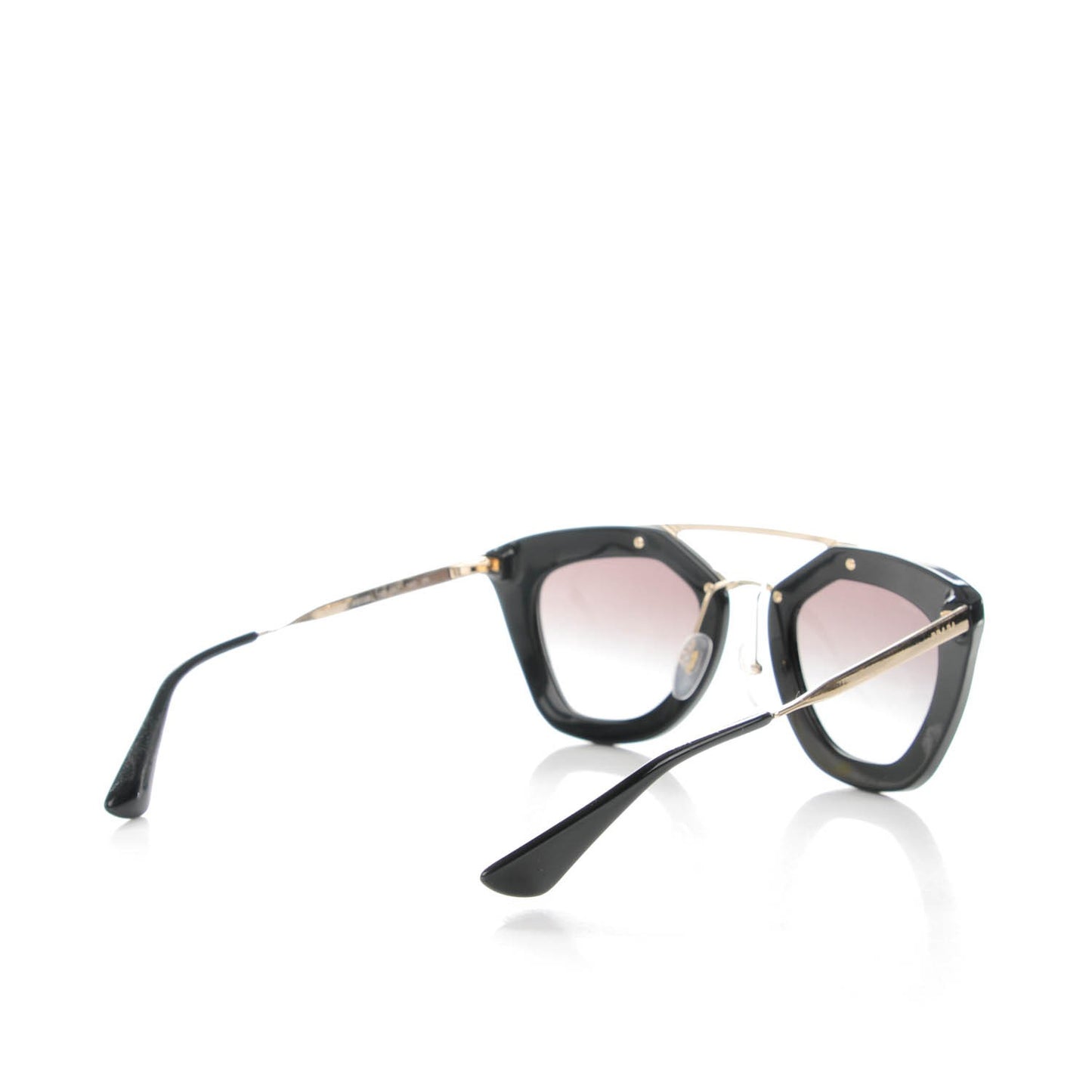 Acetate Cinema Sunglasses SPR 09Q Black