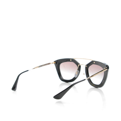 Prada Acetate Cinema Sunglasses SPR 09Q Black 3 of 5