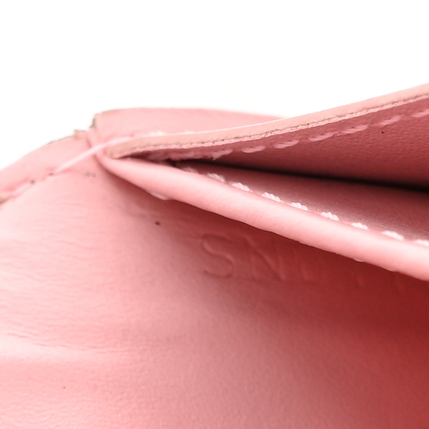 Louis Vuitton Vernis Sarah Compact Wallet Rose Ballerine 8 of 11