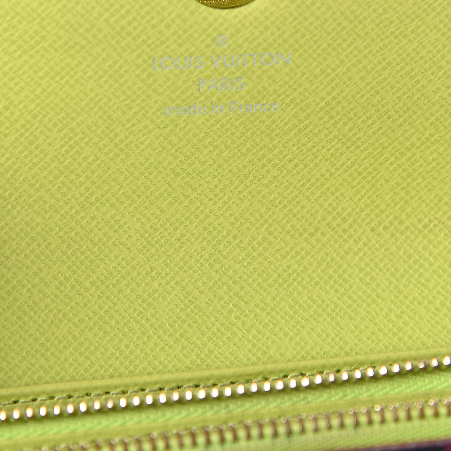 Monogram Multicolor Sarah Wallet Black Pistache